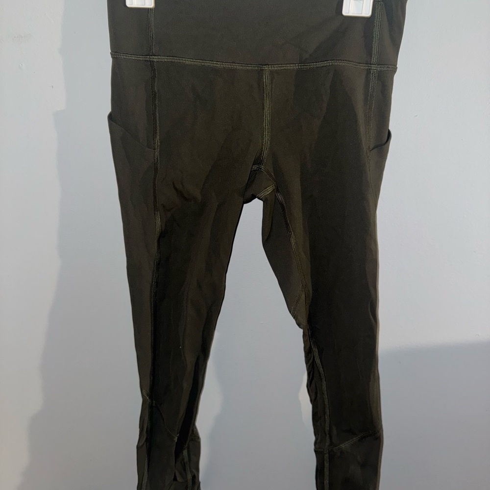 lululemon athletica Olive Green Leggings
